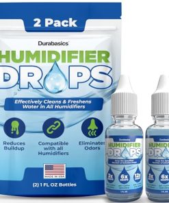 [Paquete de 2] Gotas para Humidificador para Limpieza -