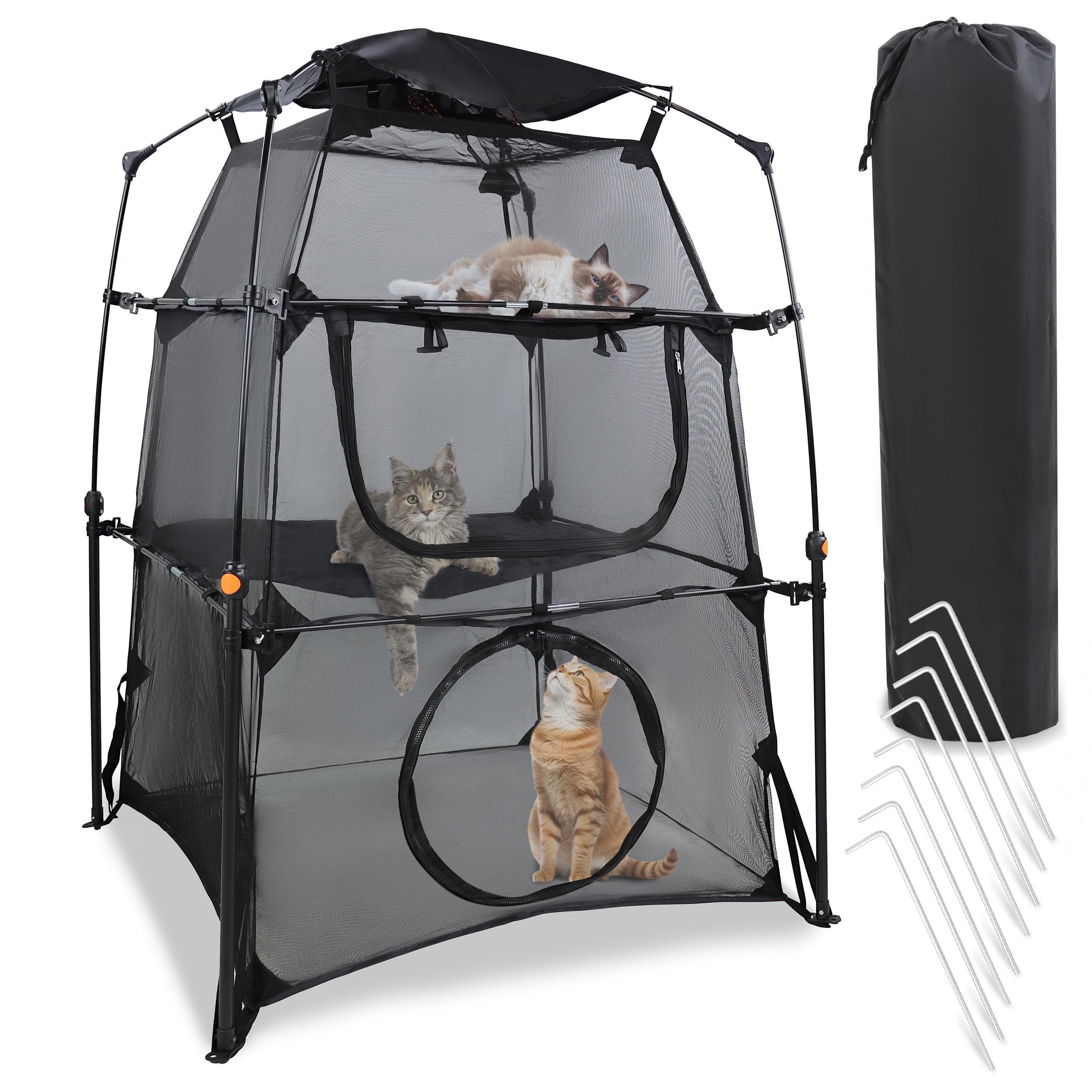 Tienda para Gatos al Aire Libre MiMu - Parque de Juegos