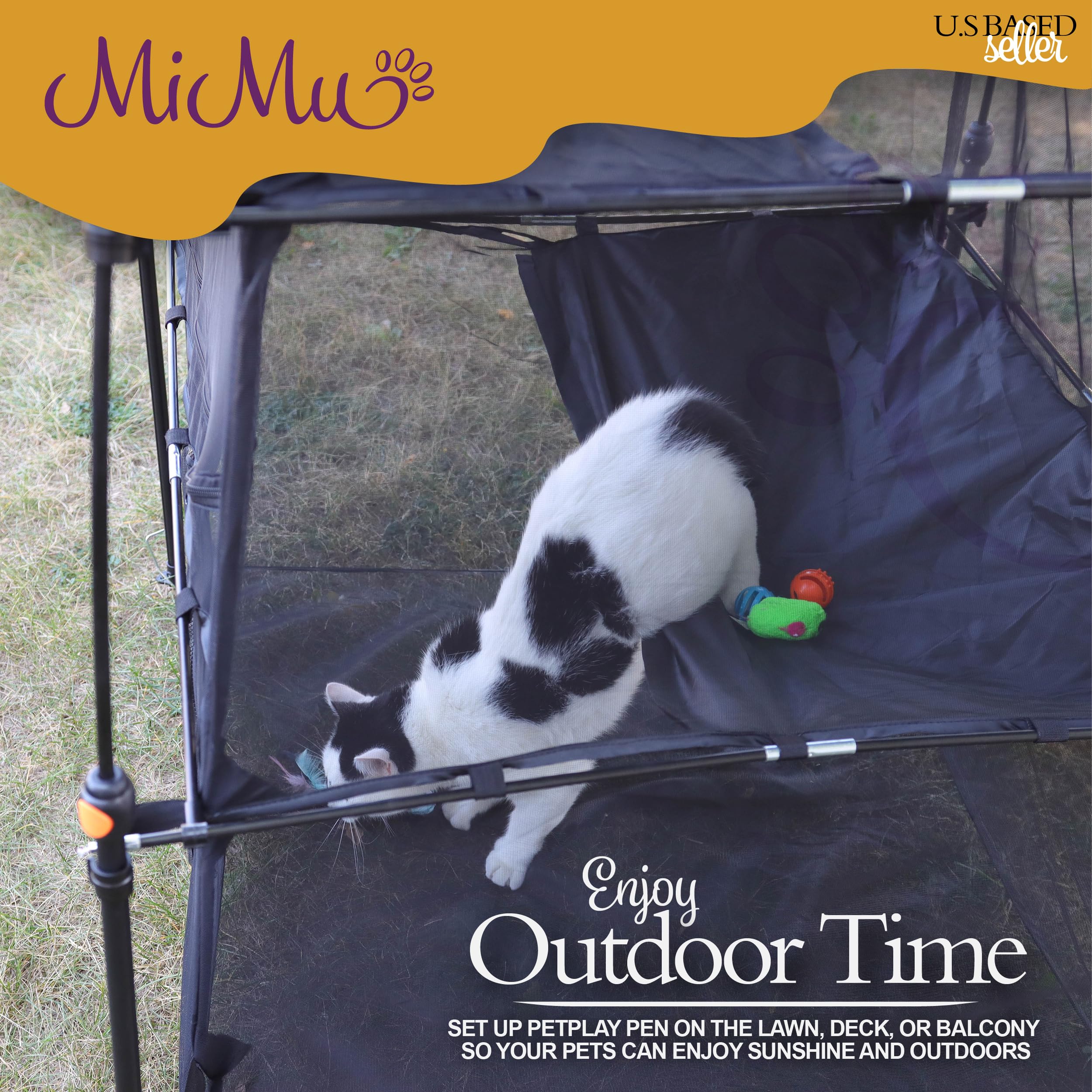 Tienda para Gatos al Aire Libre MiMu - Parque de Juegos - Imagen 3