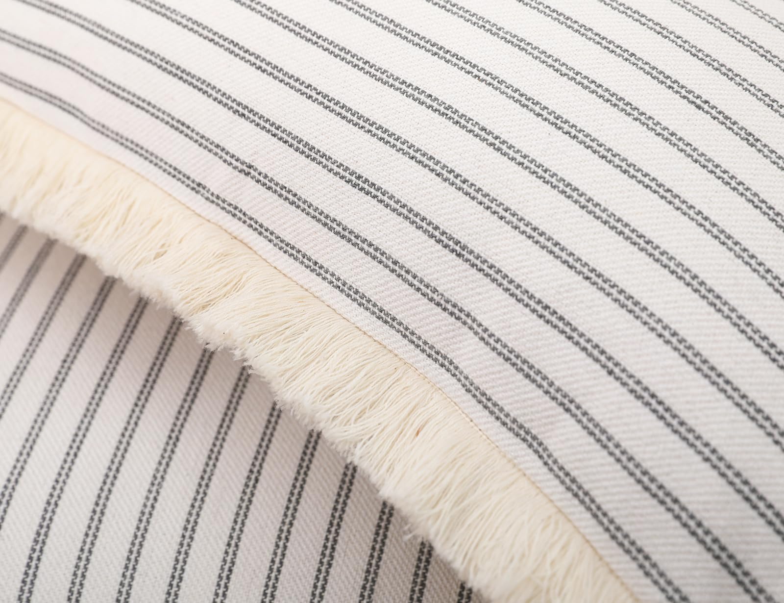 NUYECY Juego de 2 Fundas de Cojín Boho Gris Claro 30 x 30, - Imagen 5