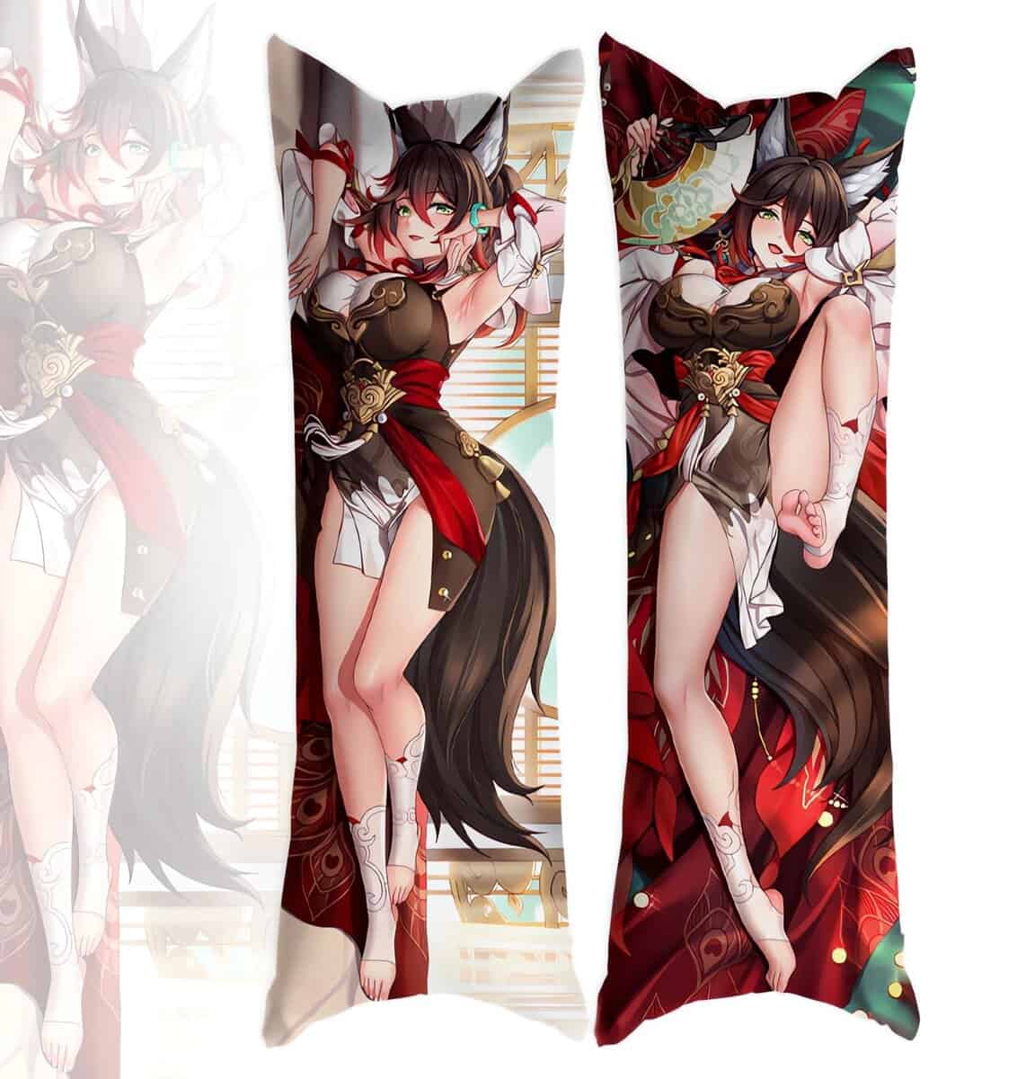 Funda de Almohada Anime Dakimakura Genshin Impact Raiden