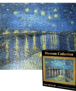 Rompecabezas de 3000 Piezas para Adultos Noche Estrellada