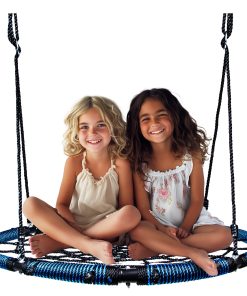 Columpio de árbol PlayVibe Spider Web - Columpio redondo de