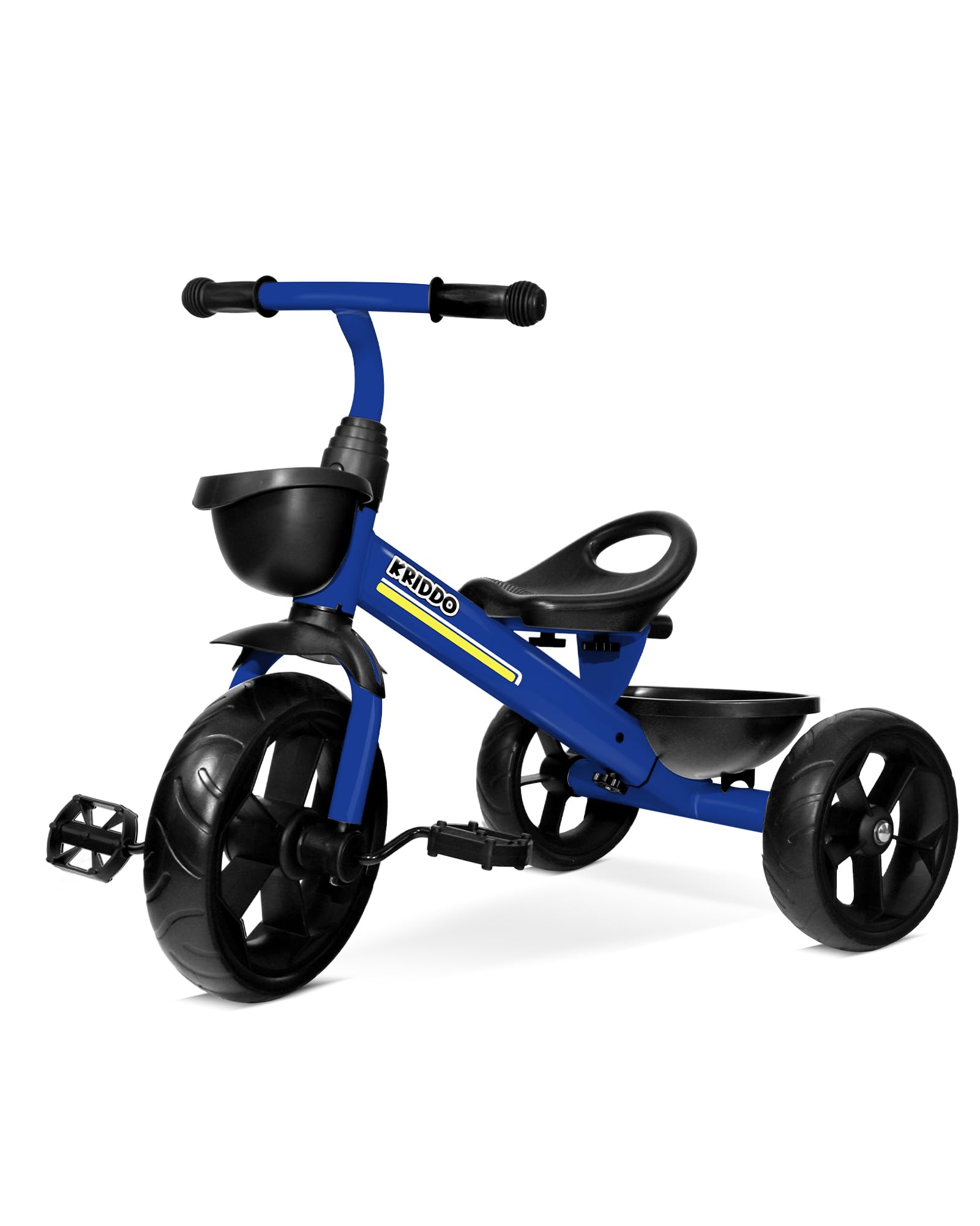 Triciclo para Niños KRIDDO Edad 24 Meses a 4 -Azul