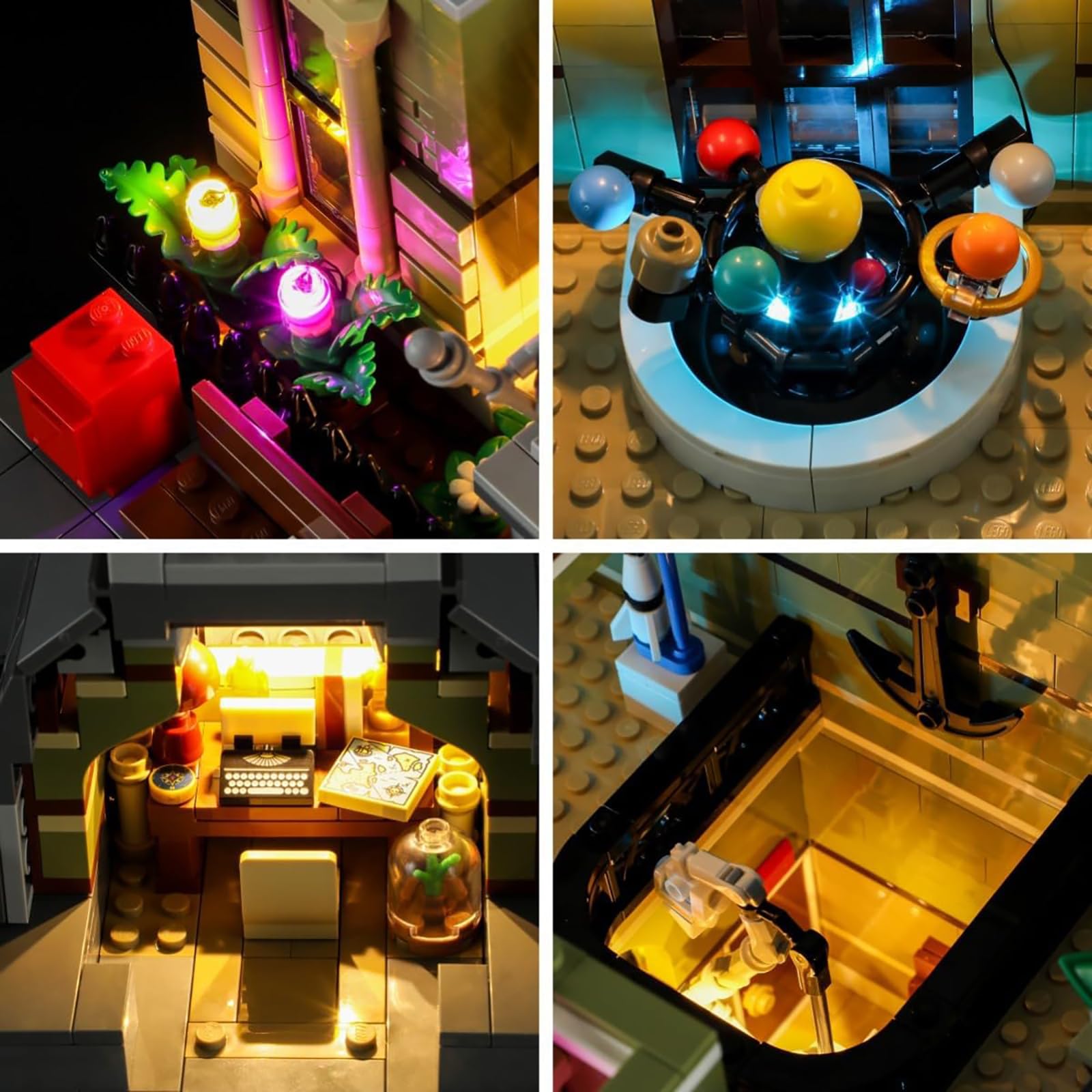 Kit de Iluminación ManKiaPro LED para el Modelo de Bloques - Imagen 8