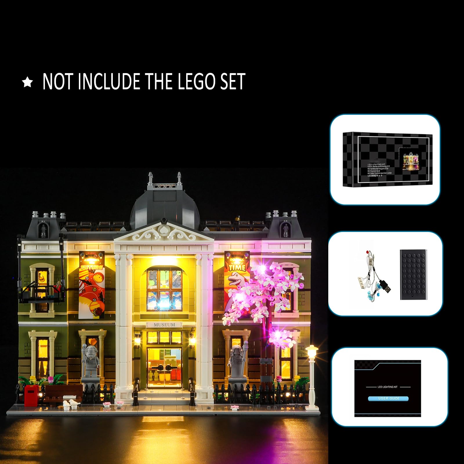 Kit de Iluminación ManKiaPro LED para el Modelo de Bloques - Imagen 4