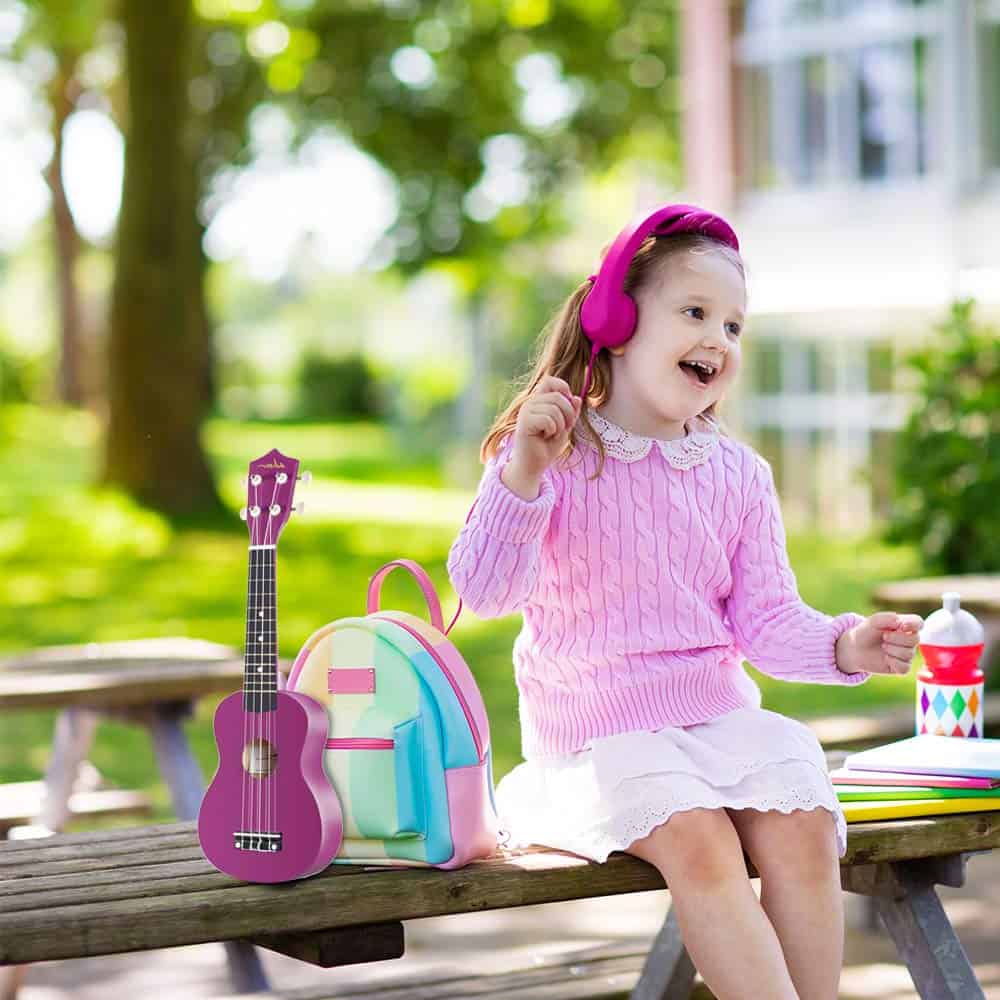 ADM Ukulele para Principiantes Kit de Ukelele de Madera - Imagen 9