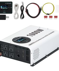 Inversor de Corriente OUBOTEK 1000W Pico de 2000W Onda