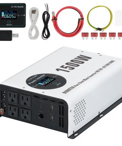 Inversor de Corriente OUBOTEK 1500W Onda Sinusoidal Pura