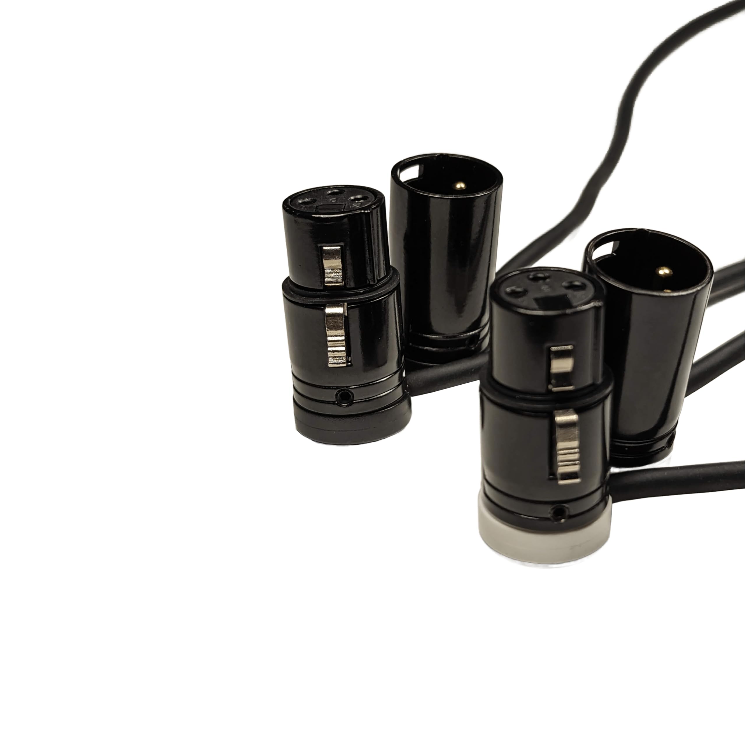 Cable XLR hembra de bajo perfil de 2 piezas Milestock a XLR - Imagen 5