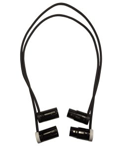 Cable XLR hembra de bajo perfil de 2 piezas Milestock a XLR