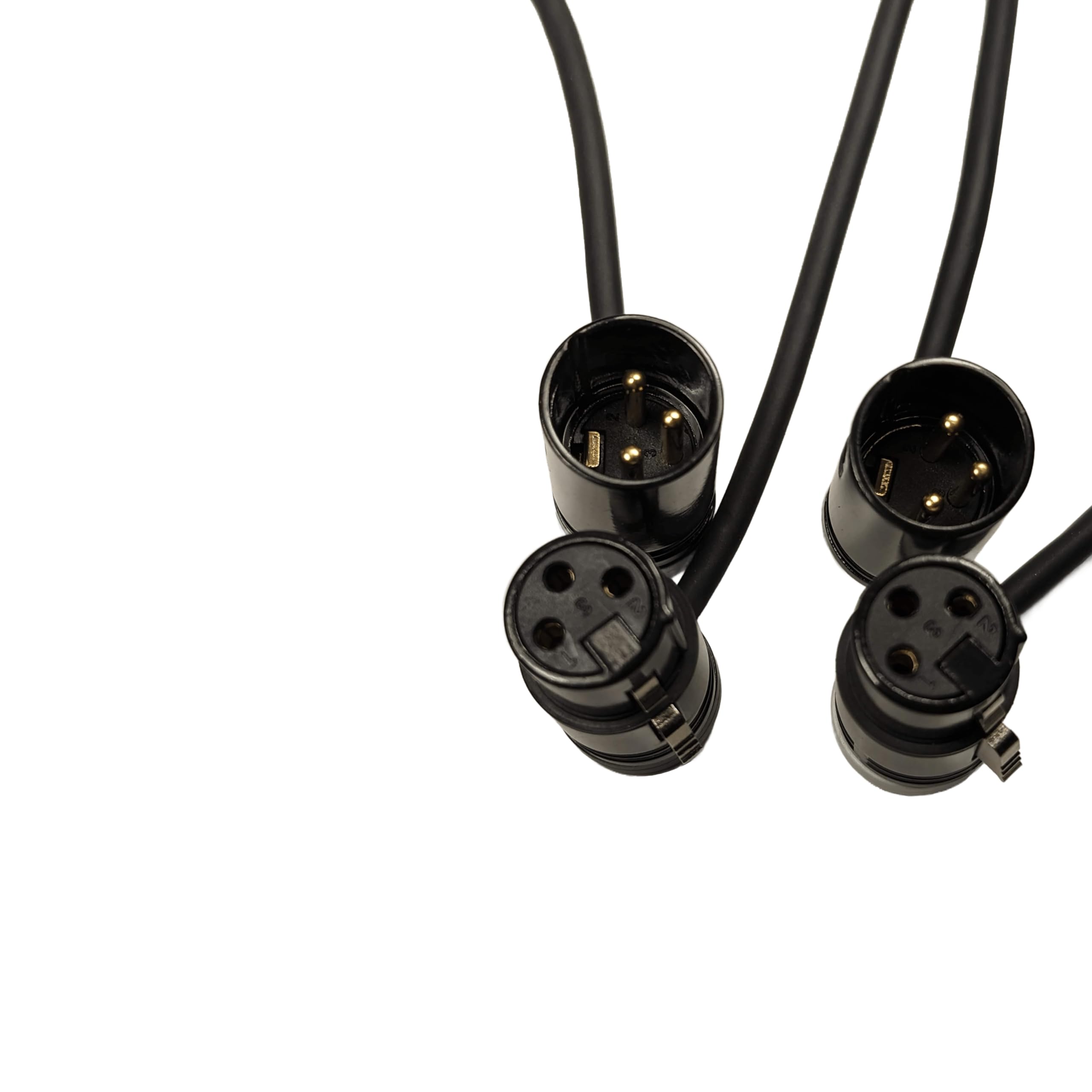 Cable XLR hembra de bajo perfil de 2 piezas Milestock a XLR - Imagen 8