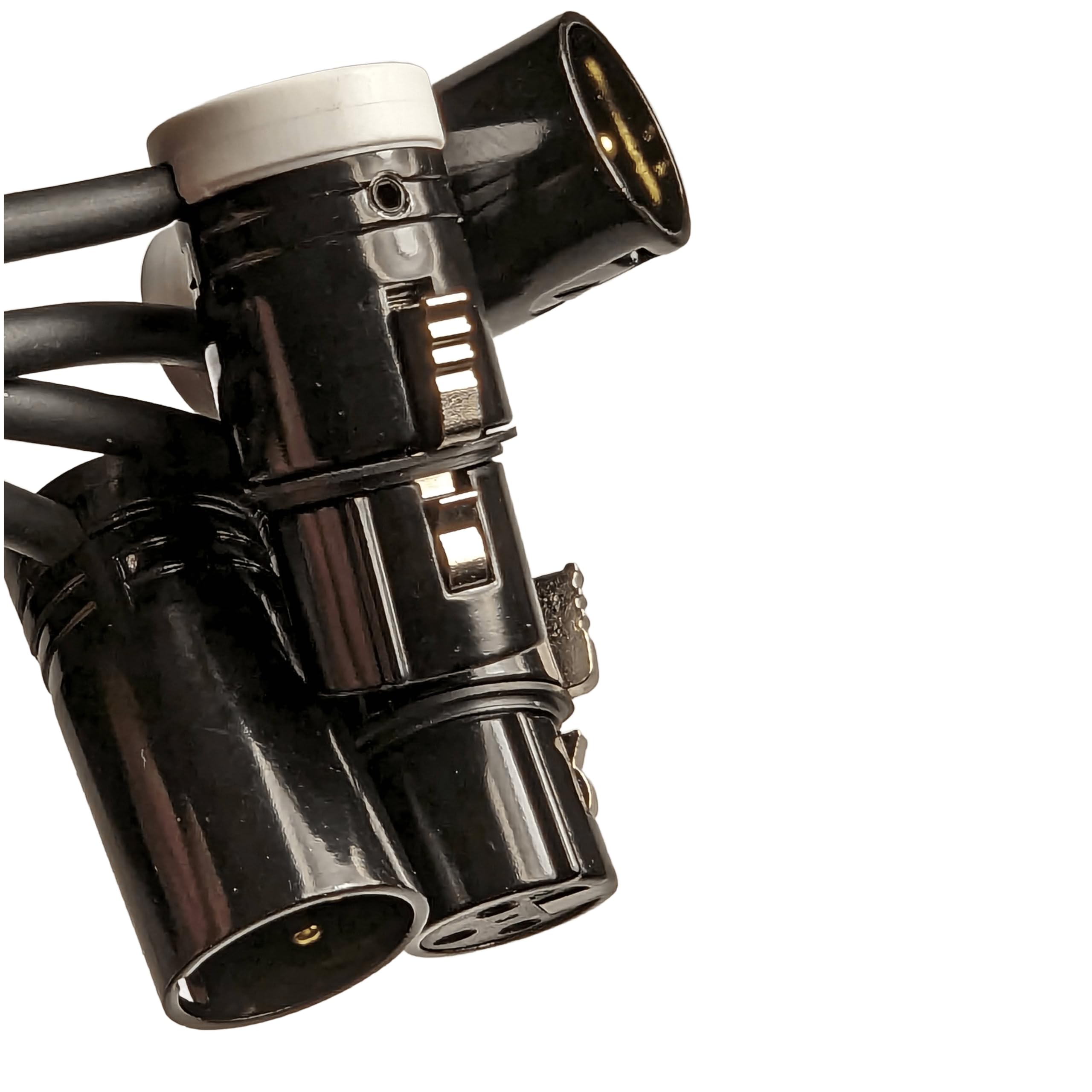 Cable XLR hembra de bajo perfil de 2 piezas Milestock a XLR - Imagen 6