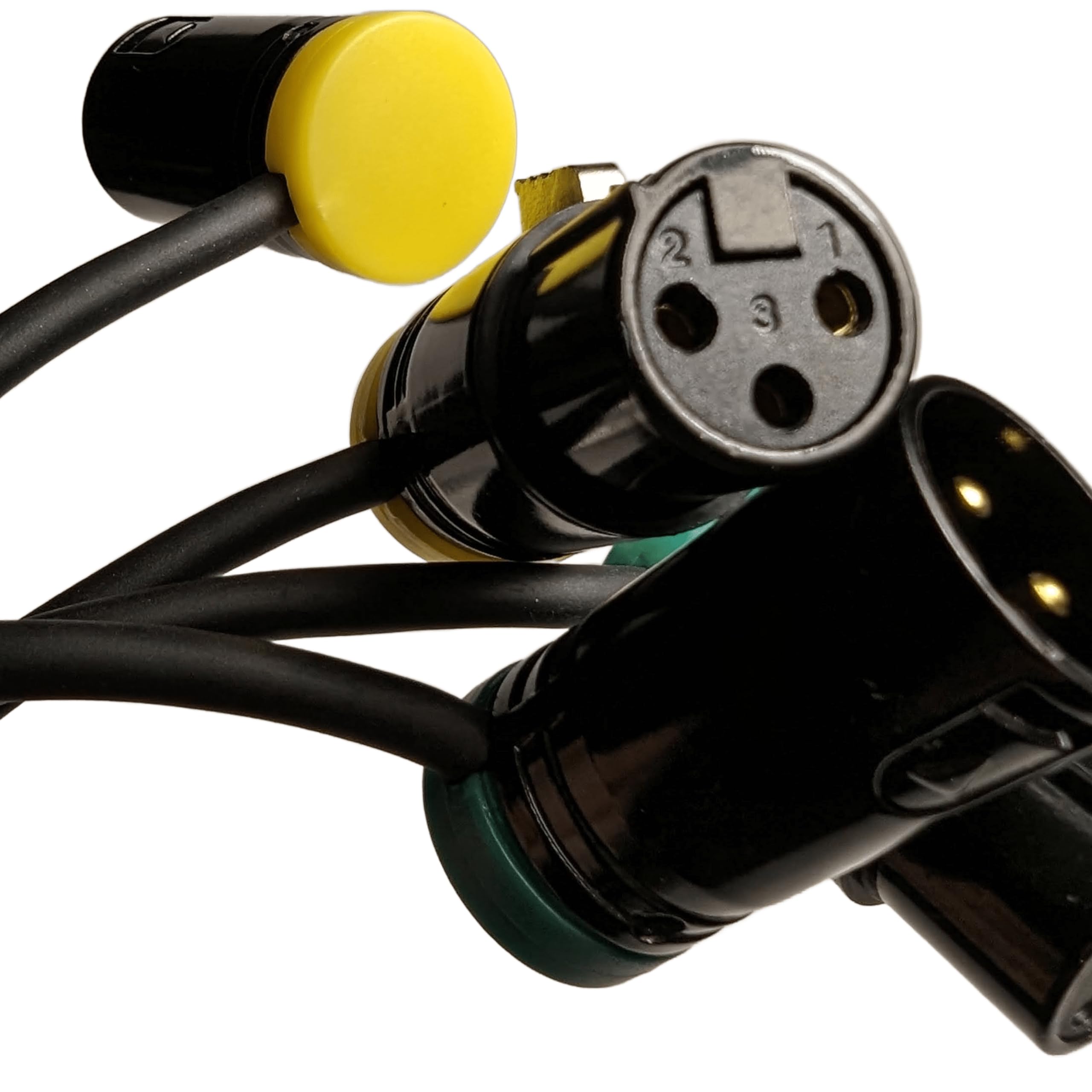 Cable XLR hembra de bajo perfil de 4 piezas a XLR macho - Imagen 8