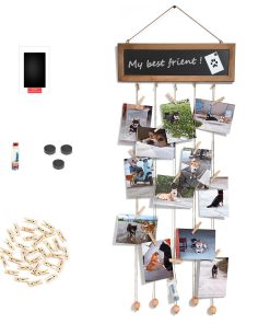 Kit de Huella de Pata de Perro o Gato, Marco de Fotos de