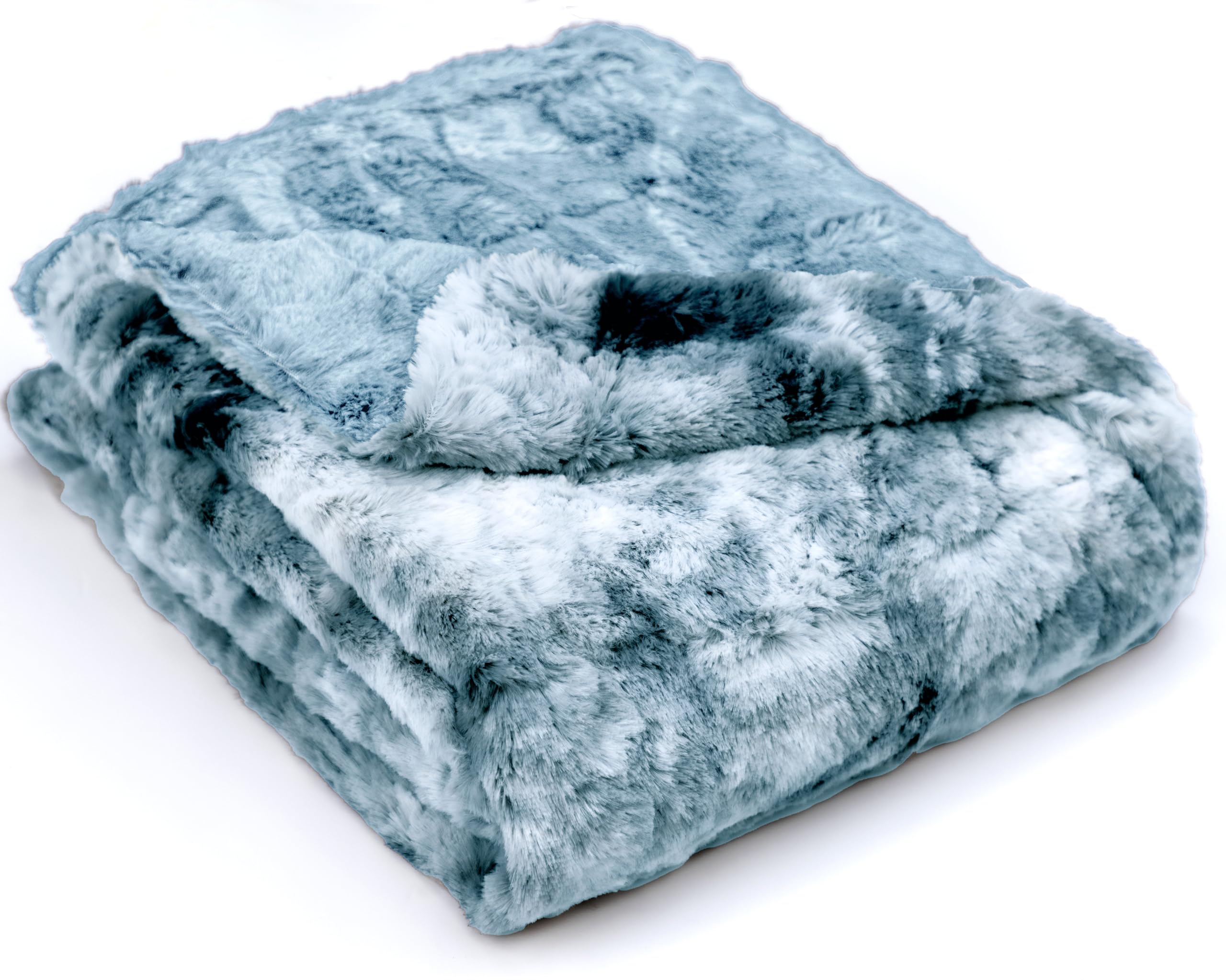 Cobija WOLF CREEK Doublesoft - Frazada de Piel Sintética de - Imagen 3