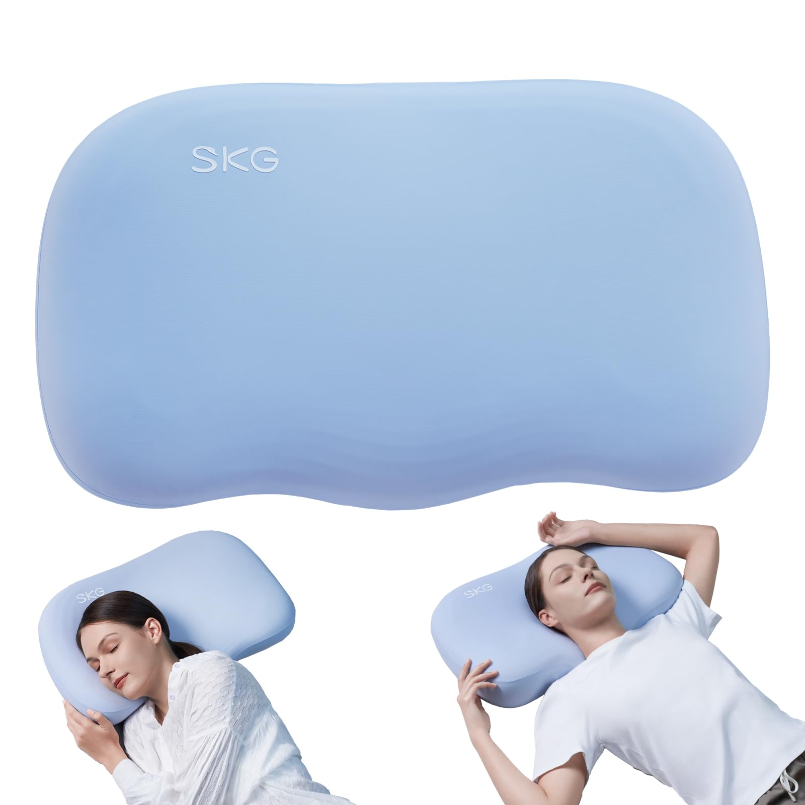 Almohada Refrescante SKG con Forma Coclear e Diseño