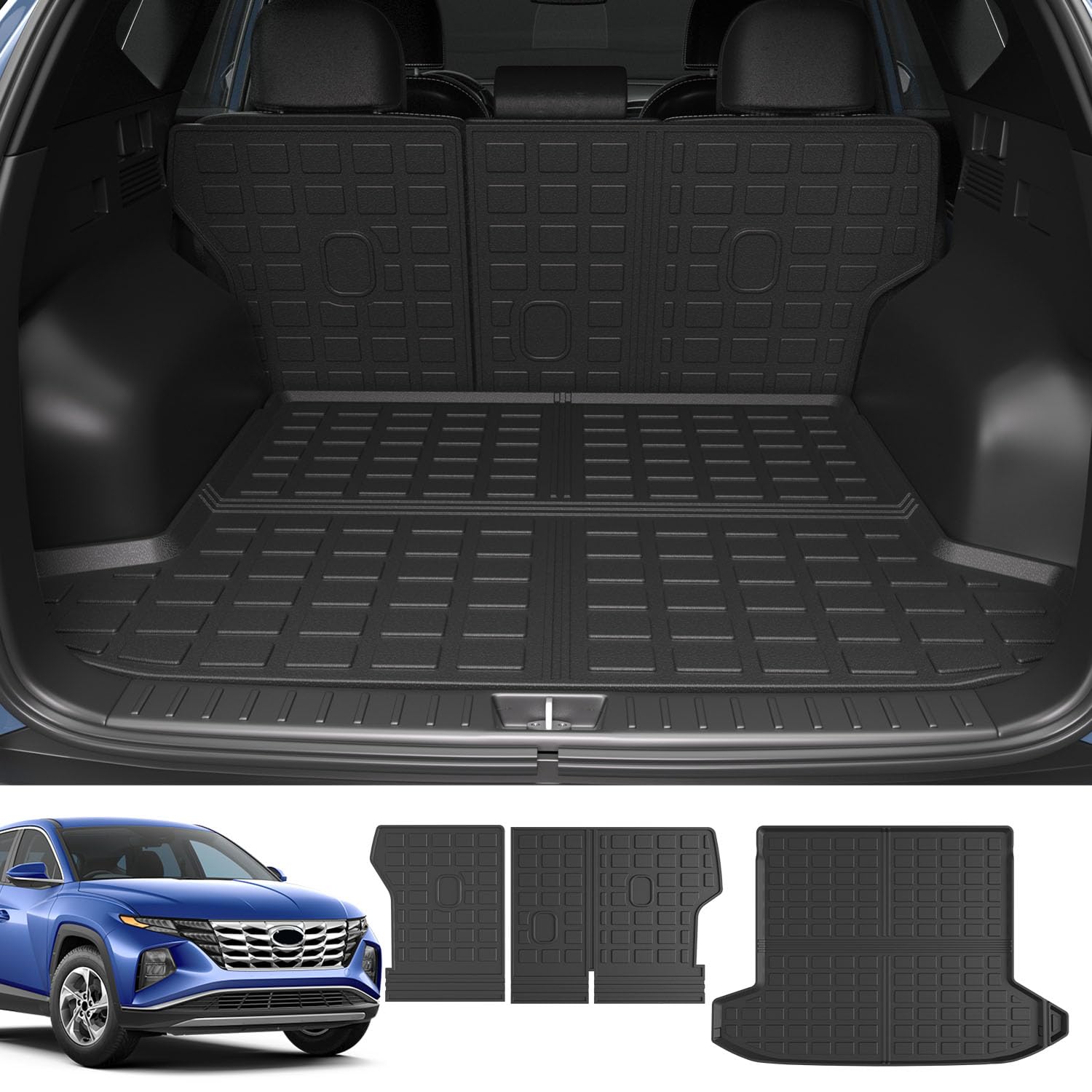 Tapete de carga compatible con 2022-2024 Hyundai Tucson