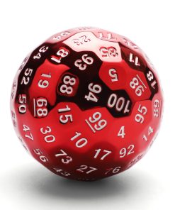 Dados D100 de Metal, Dados de 100 Caras, D100 de Metal