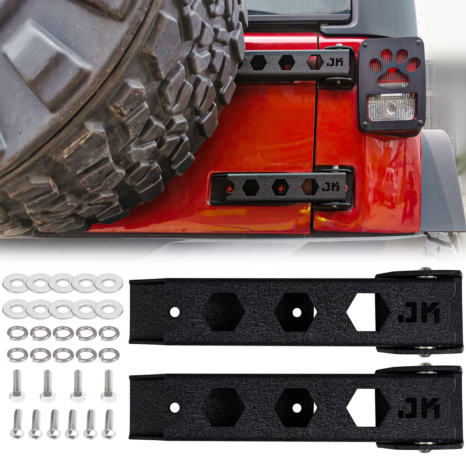 Conjunto de Bisagra para Puerta Trasera Buling Wrangler de