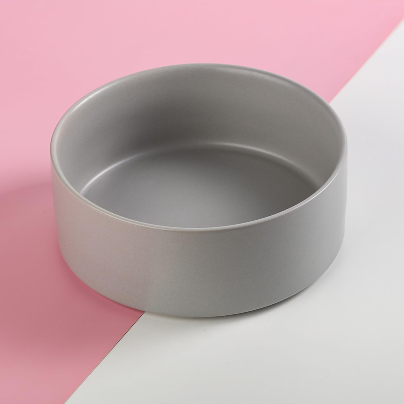 Tazón de Perro Gris de Cerámica para Razas Medianas y - Imagen 6