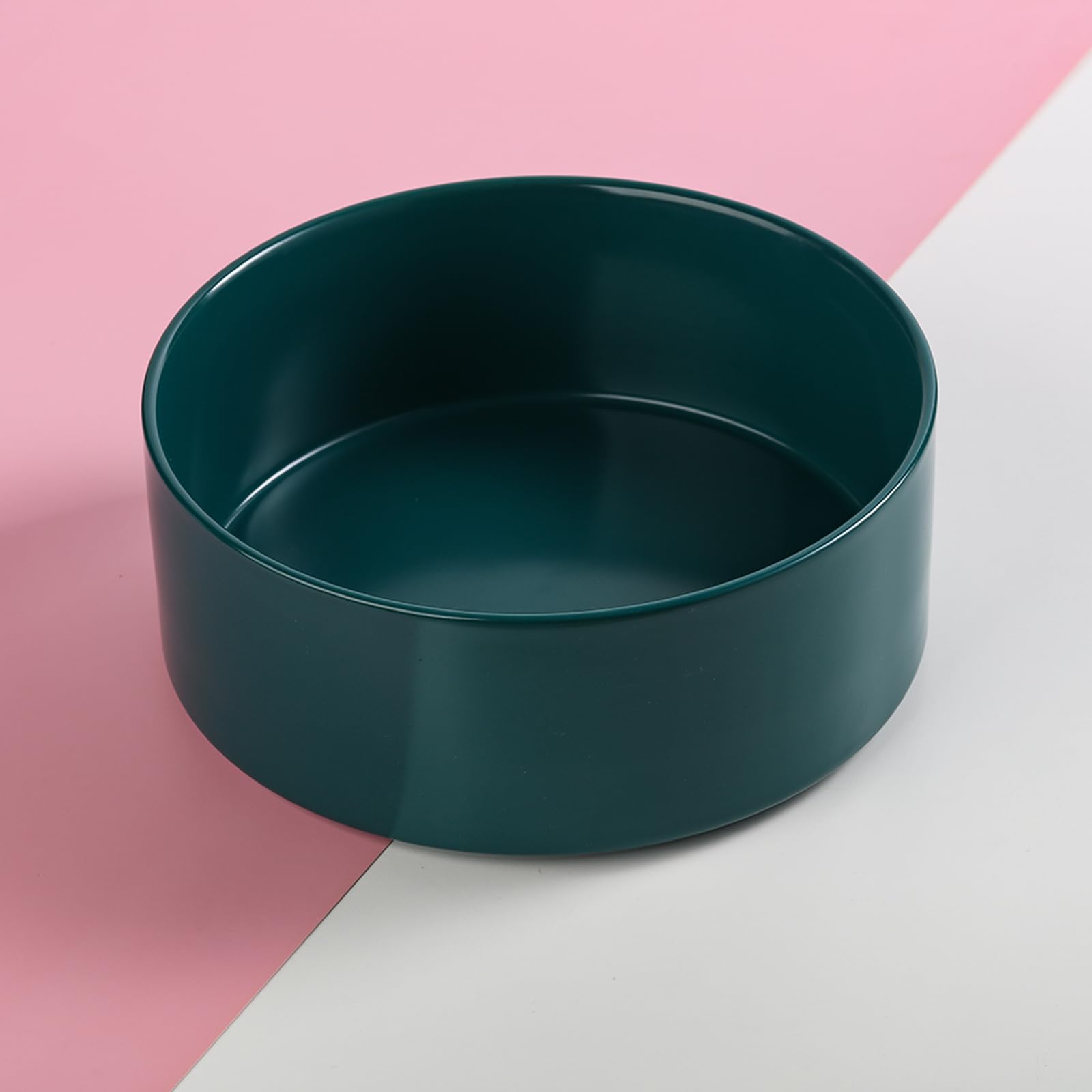 Tazón de comida para perros de cerámica verde Addggo para - Imagen 6