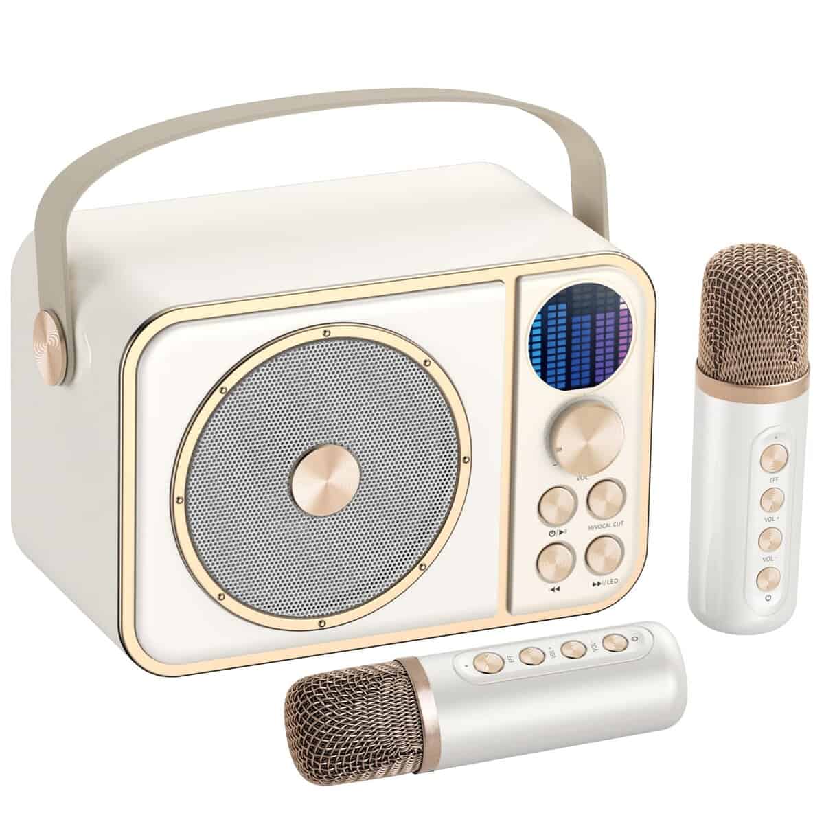 Máquina de Karaoke Mini BESCOST para -Blanco