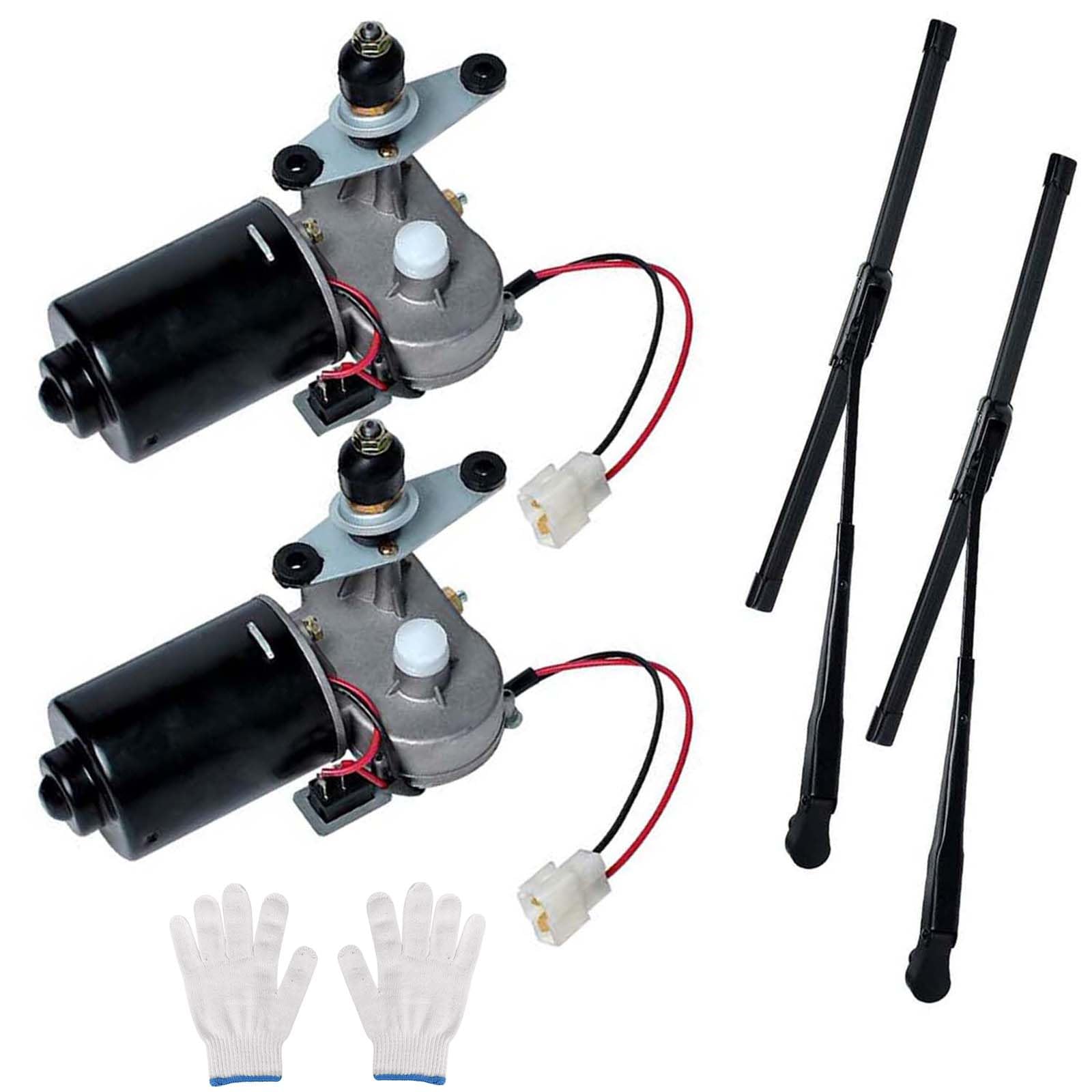 Limpiaparabrisas UTV (2 piezas) 16" 12V Cuchilla de