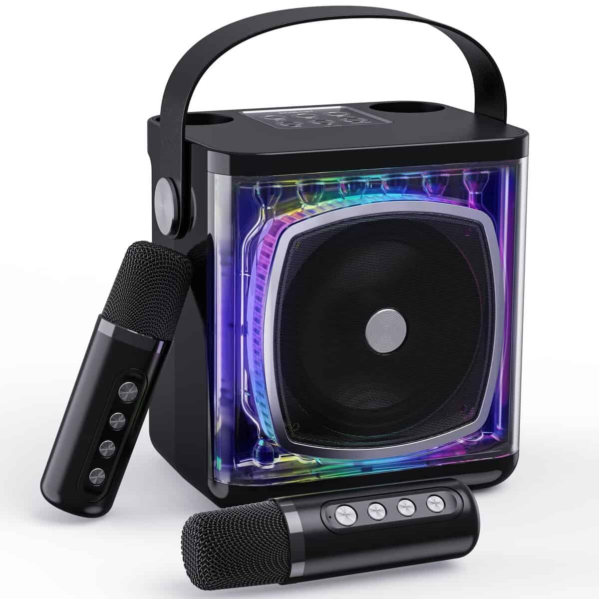 Máquina de Karaoke BESCOST para Adultos Niños, Altavoz