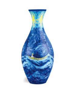 Florero de 3D Puzzle - Uniquo Florero Hecho de 160 Piezas