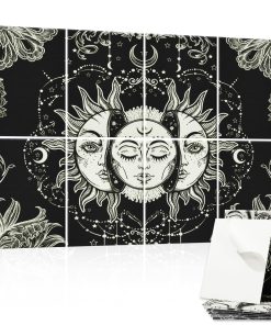 Atawlege 8 Pack Paneles Acústicos Retro de Arte, Estética