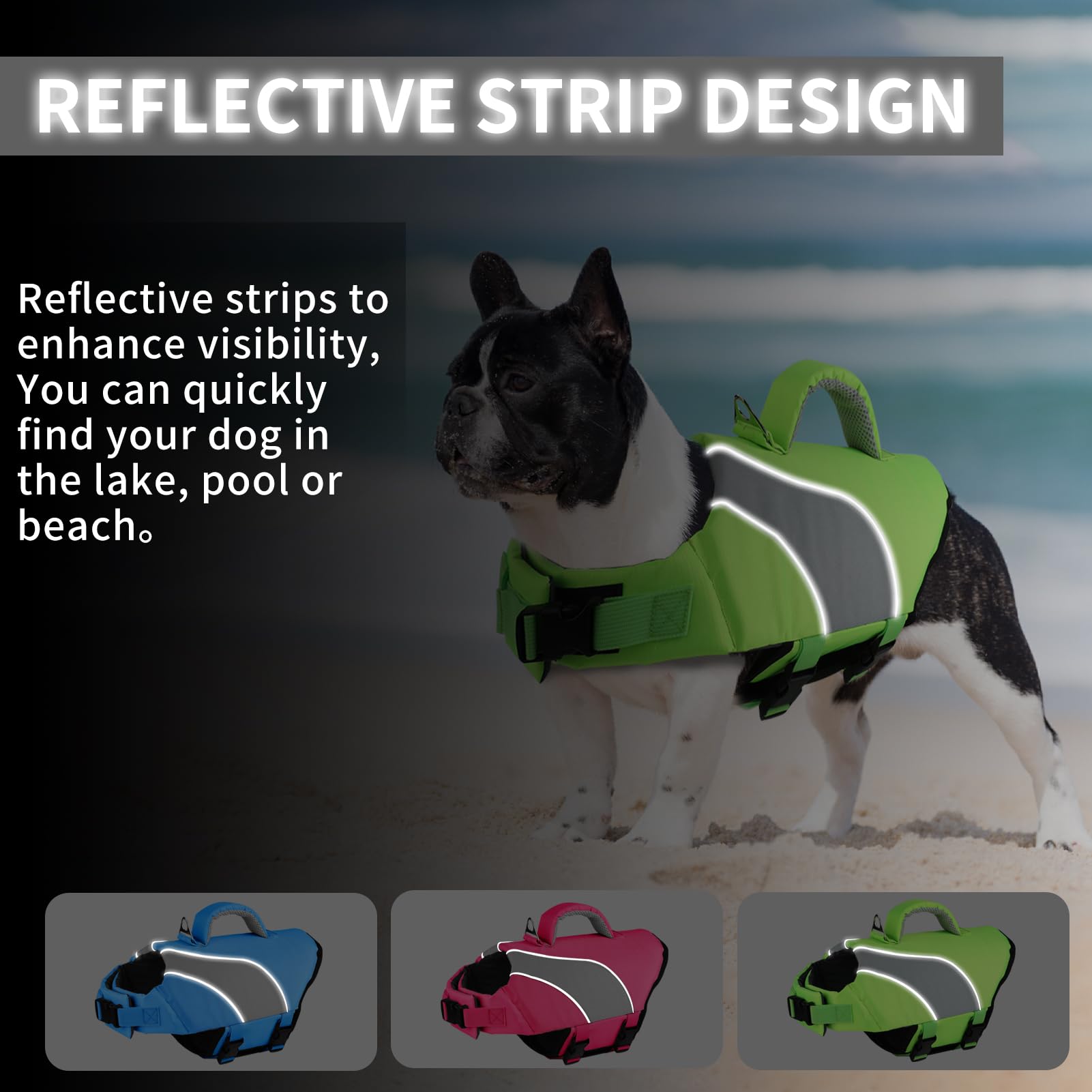 Chaleco Salvavidas para Perros Doglay, Chaleco Salvavidas - Imagen 7