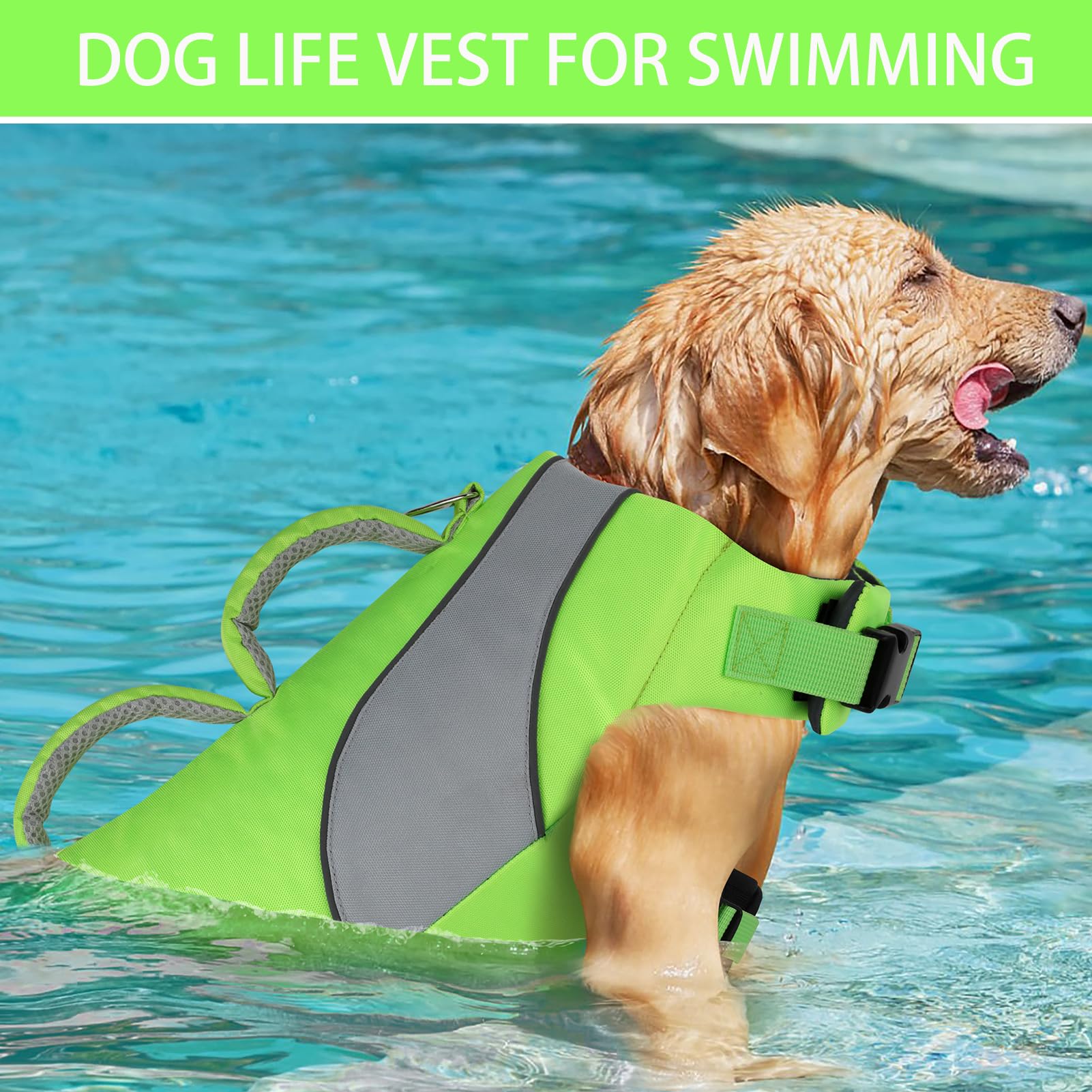 Chaleco Salvavidas para Perros Doglay, Chaleco Salvavidas - Imagen 8