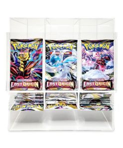 Organizador de Cartas de Pack 3-Slot de Acrílico para