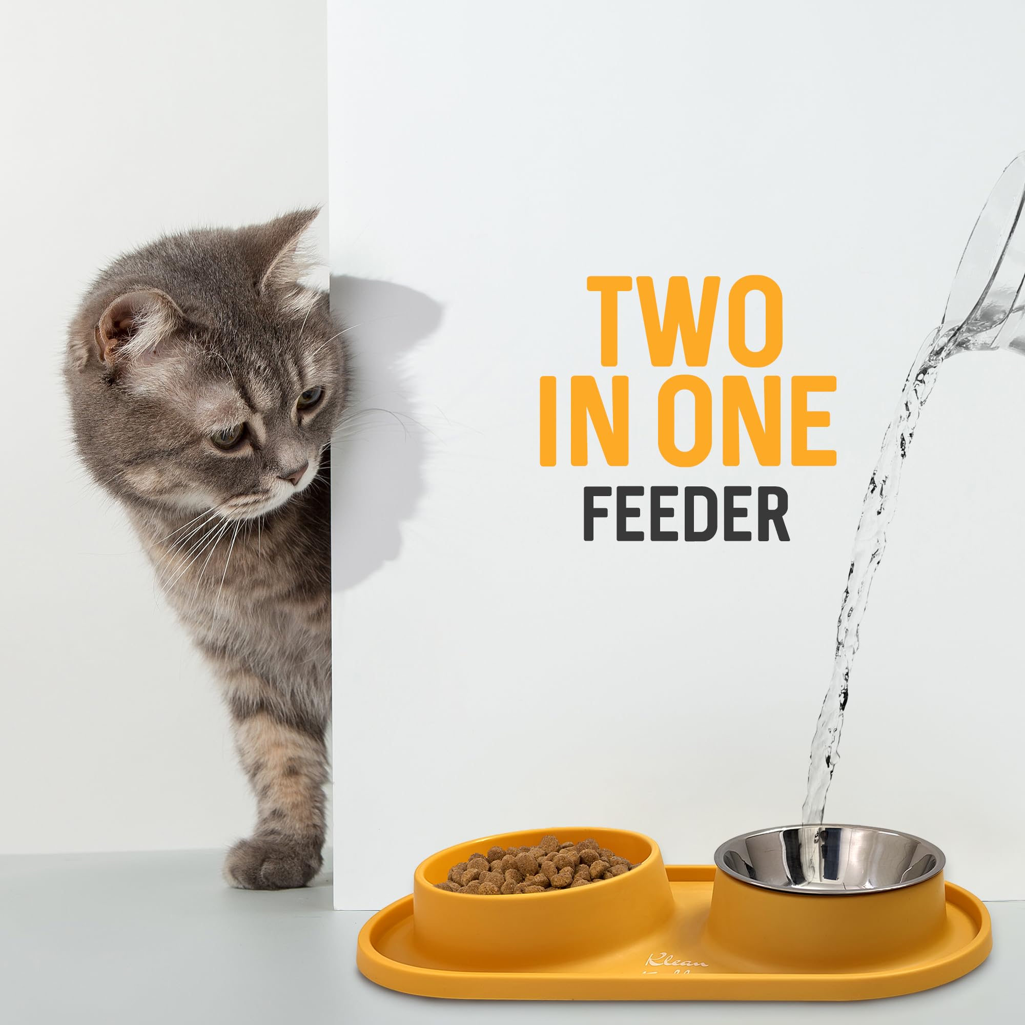 Juego de Comederos para Perros - Comederos Dobles - Imagen 7