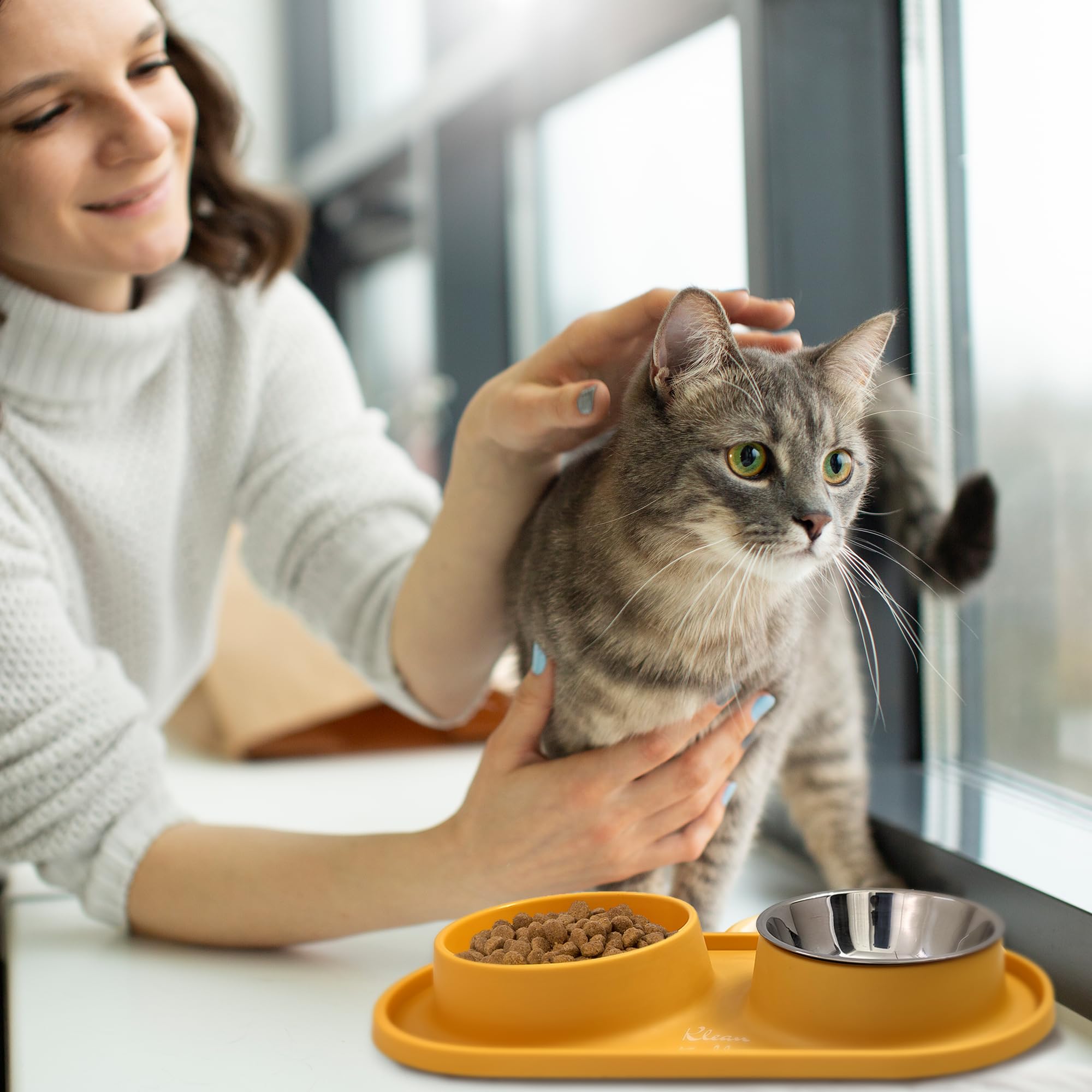 Juego de Comederos para Perros - Comederos Dobles - Imagen 8