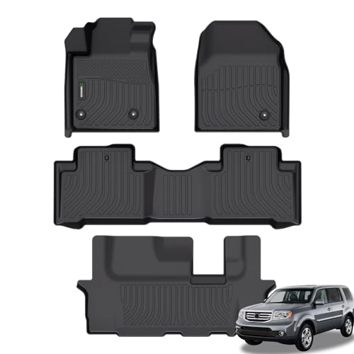 Tapetes para piso personalizados para Honda Pilot