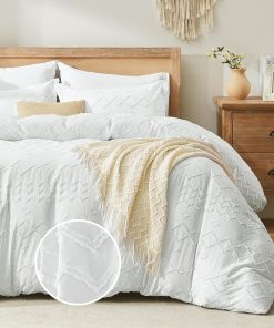 ChiXpace Boho Duvet Cover Cal King - Juego de Ropa de Cama