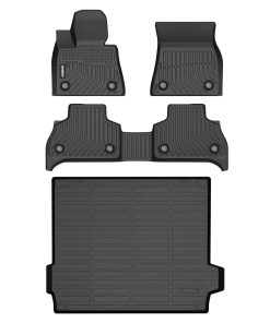Juego de tapetes para piso y protector de maletero GINOWY