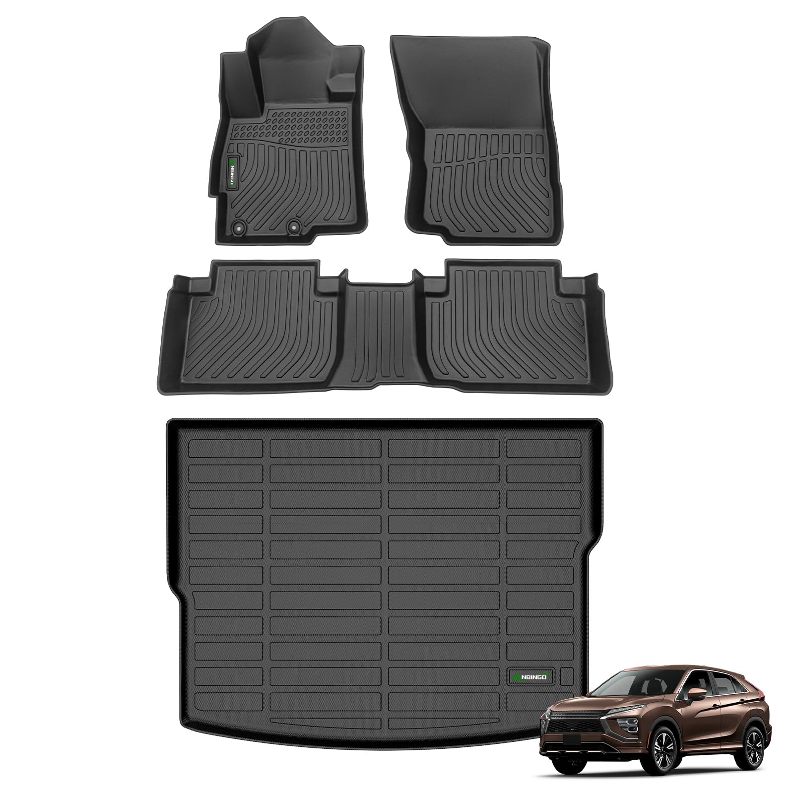 ANBINGO - Juego de tapetes para piso y forro de carga para