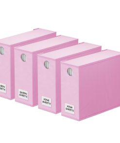 Organizadores y Almacenamiento de Sábanas -Rosa