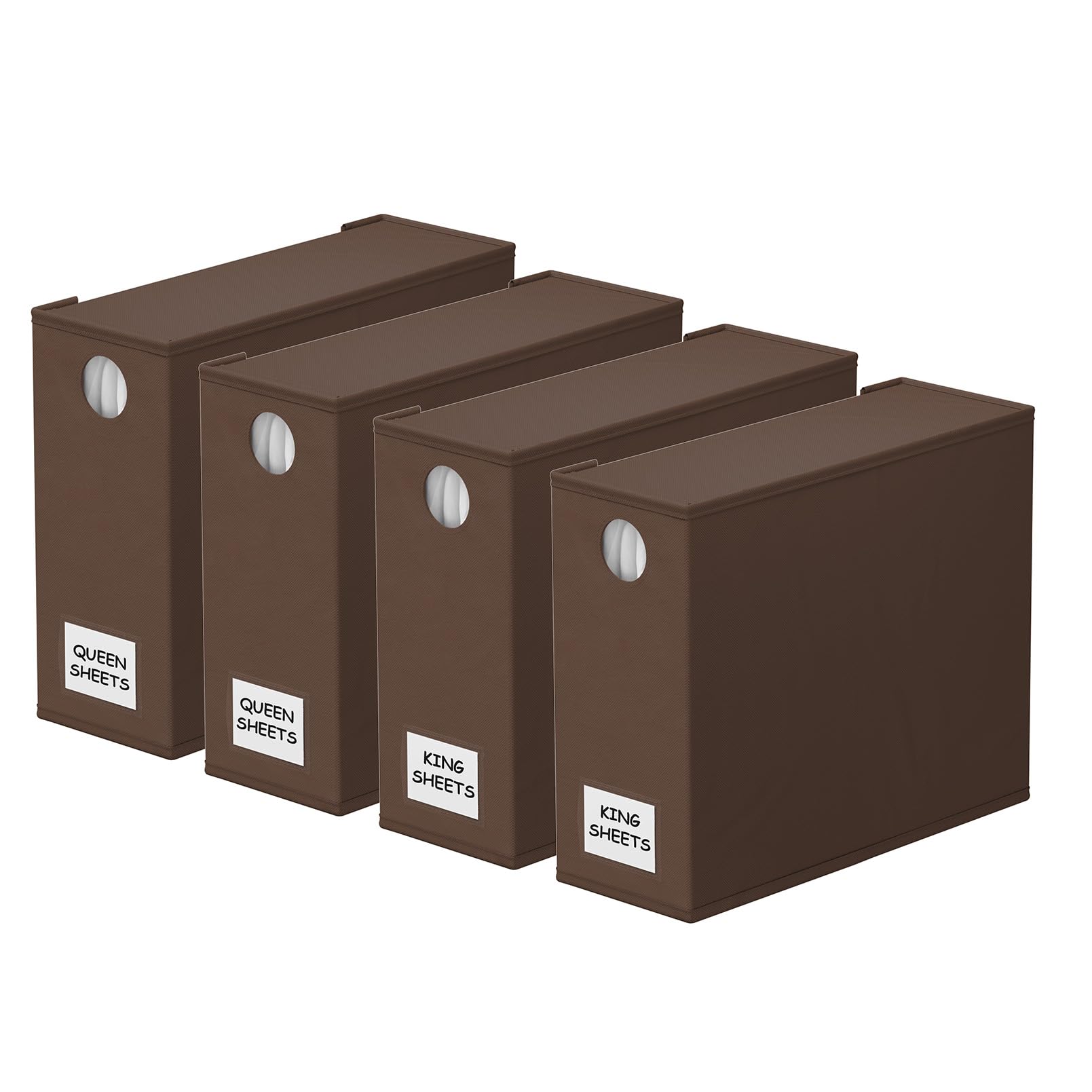 Organizadores y Almacenamiento de Sábanas -Marrón