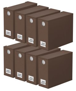 Organizadores y Almacenamiento de Sábanas -Marrón