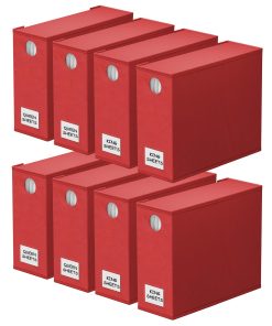 Organizadores y Almacenamiento de Sábanas -Rojo