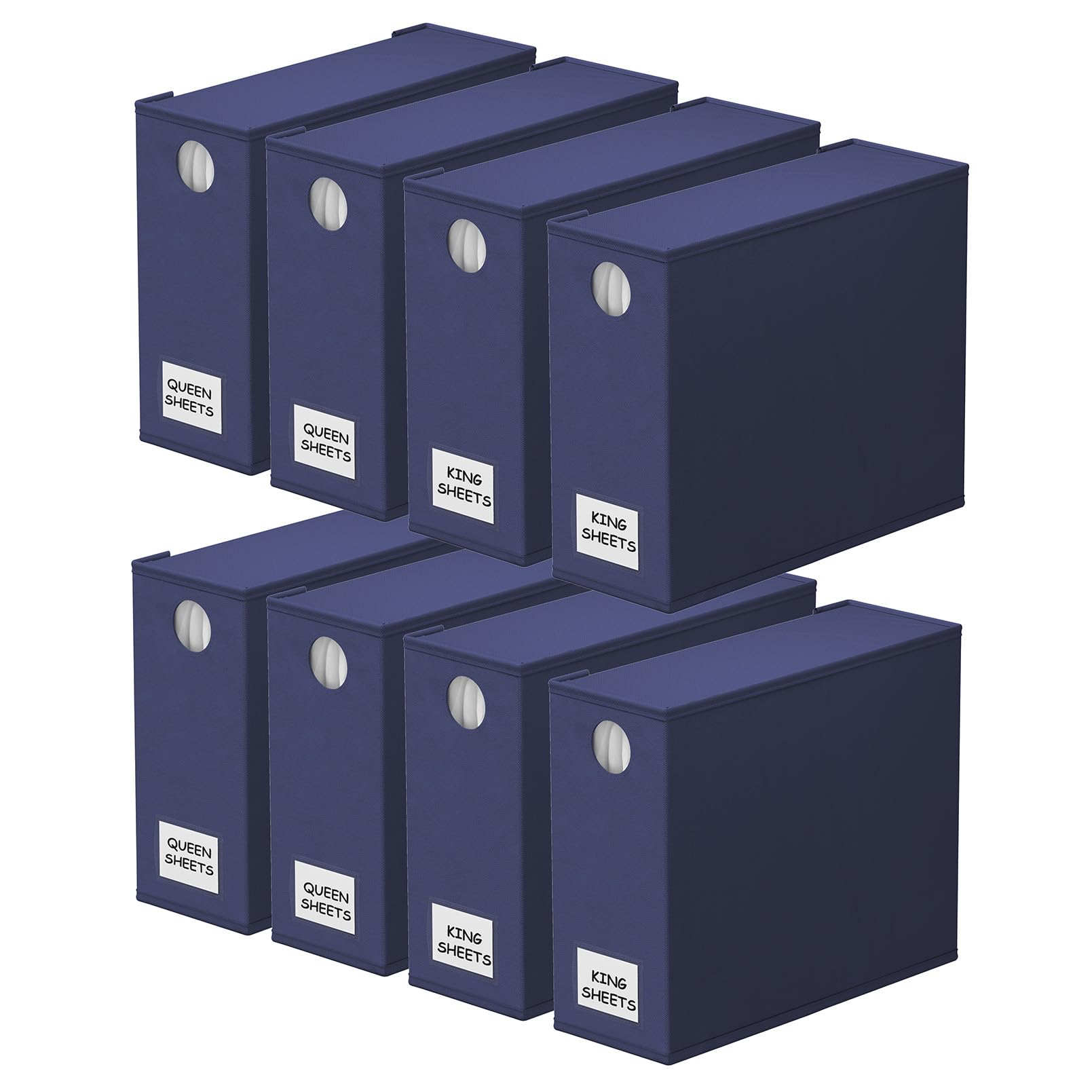 Organizadores y Almacenamiento de 8 Piezas de Sábanas