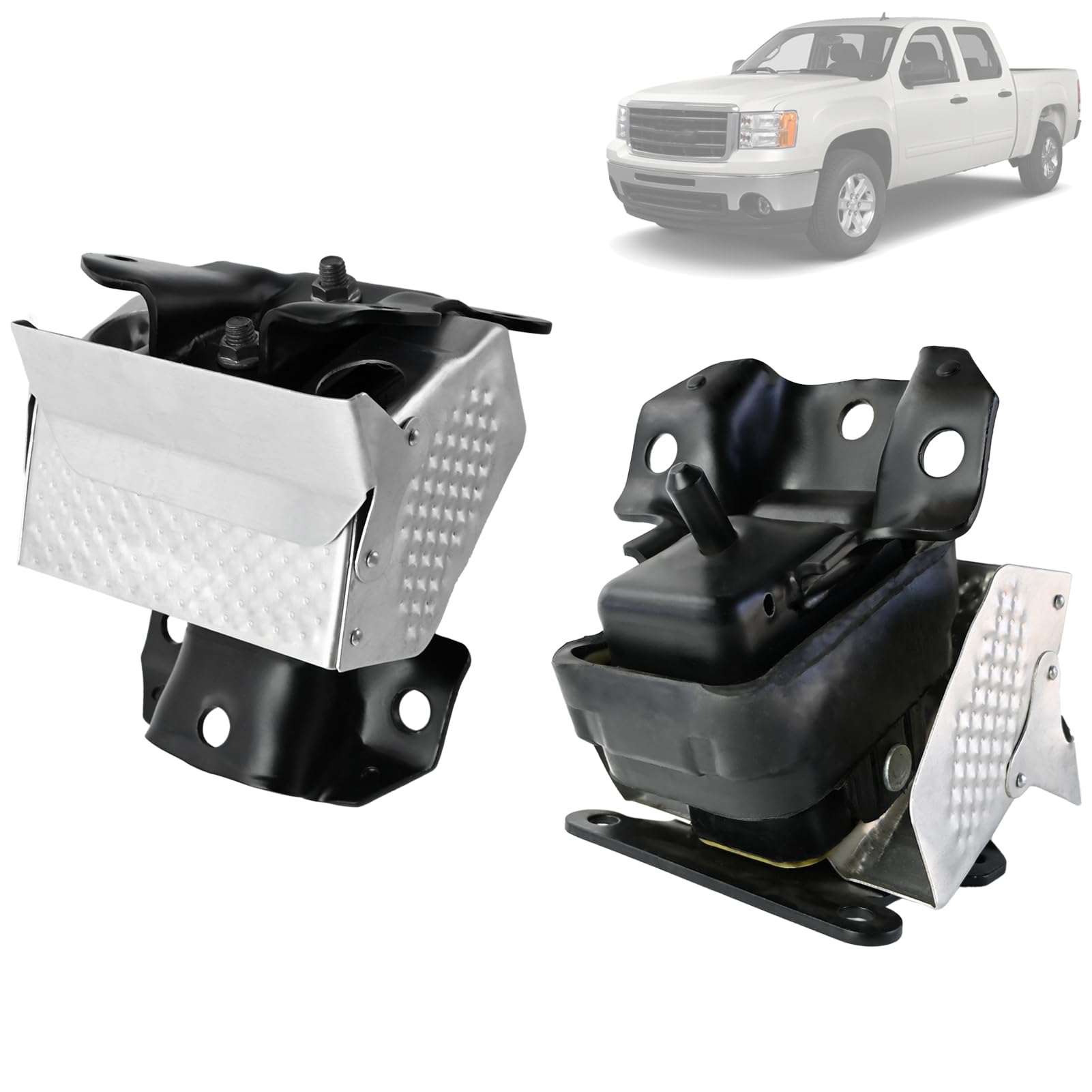 Conjunto de Soportes de Motor con Escudo Térmico, Soportes