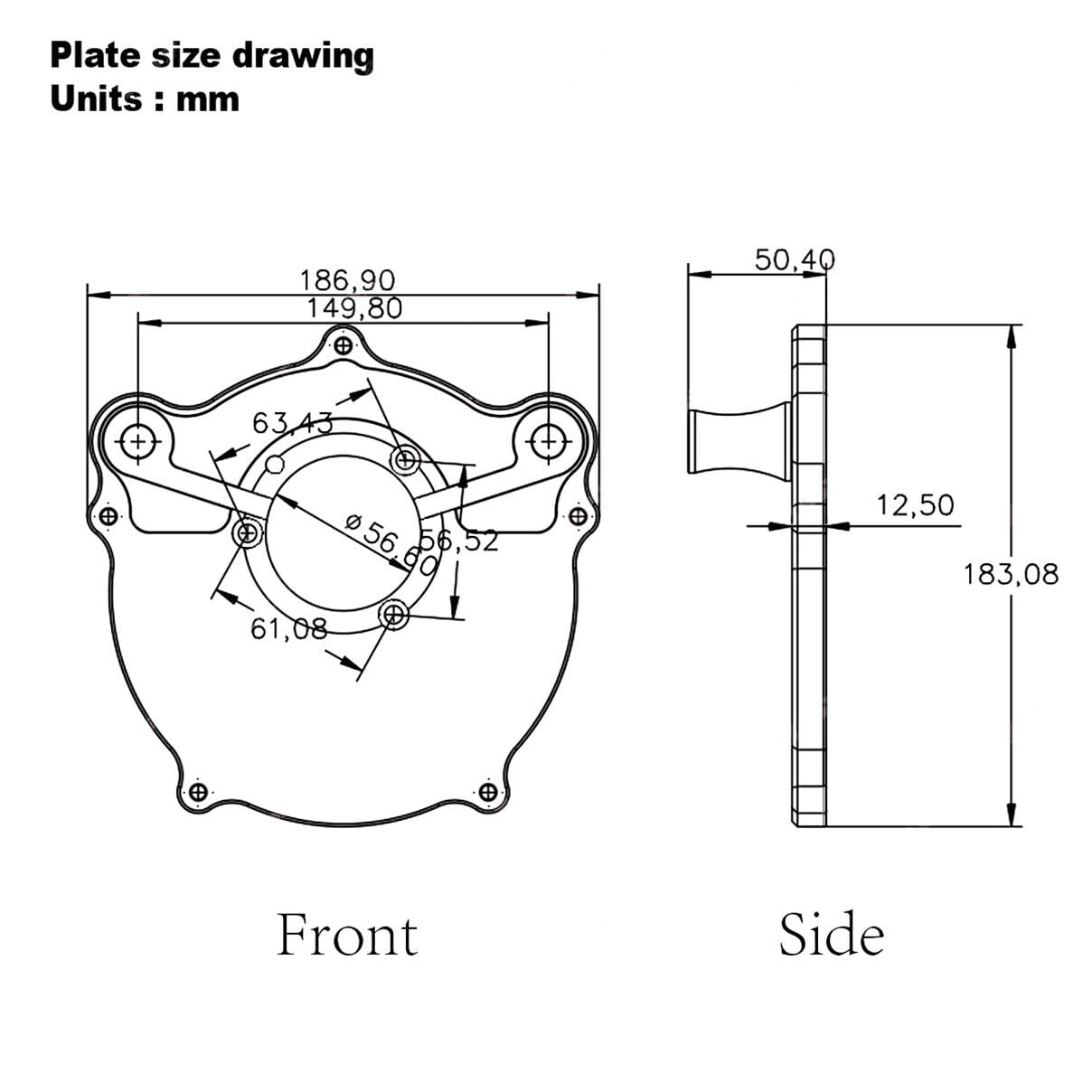 Filtro de aire limpiador para Harley -Negro-Azul filtro-01 - Imagen 6