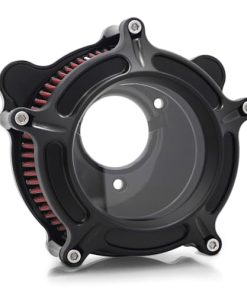 Filtro de aire de limpiador de aire para -Negro-filtro rojo