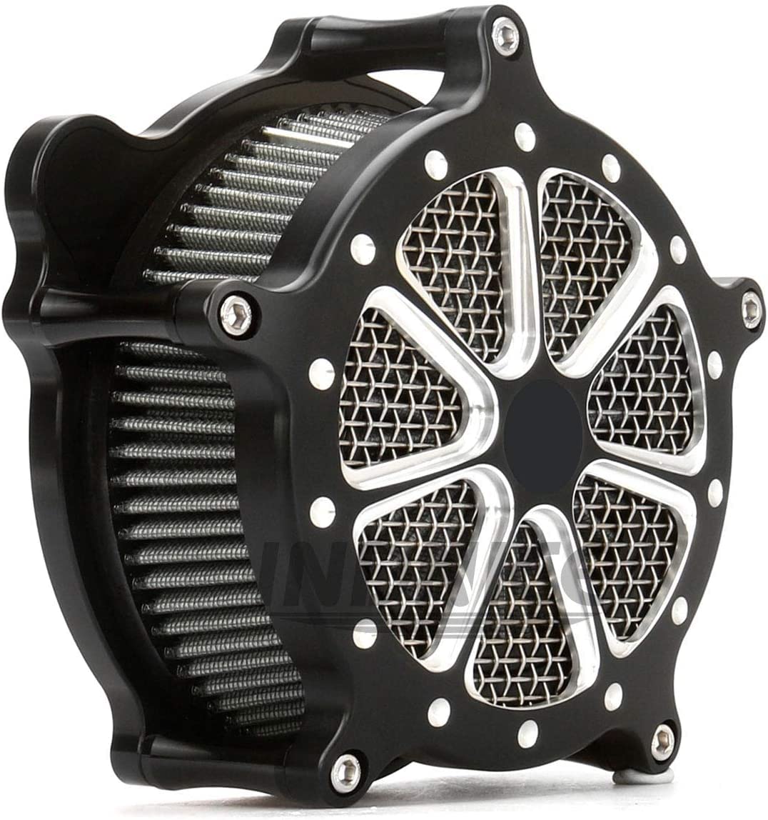 TOPRAMETAL CNC Apto para Harley Deluxe FLSTN Filtro de aire - Imagen 3