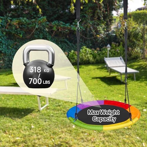 DECORLIFE Columpio para Árbol de 40 Pulgadas, Columpio - Imagen 7